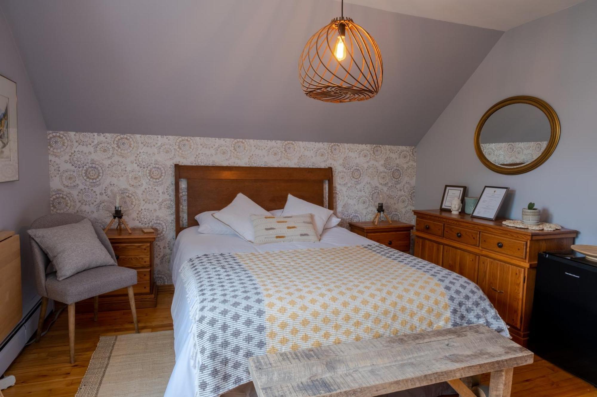 Au Coq Du Bonheur Bed and Breakfast Magog Εξωτερικό φωτογραφία